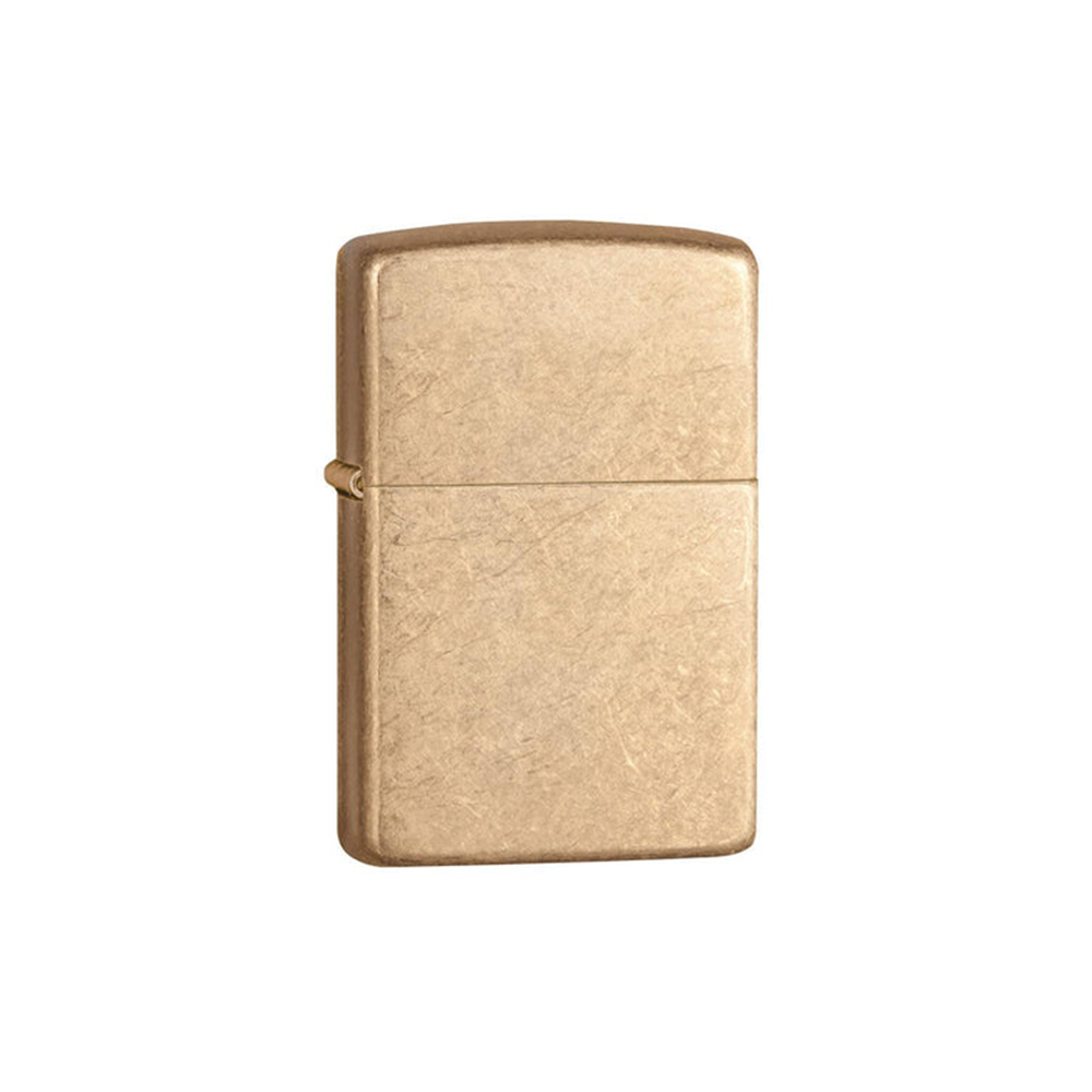 Zippo 28496 Armor® Tumbled Brass Basic · Pattern ONE