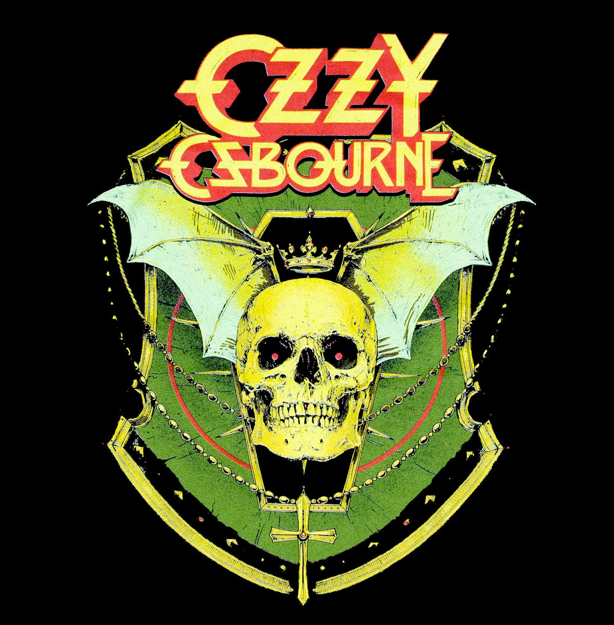 Ozzy Osbourne | “Talent” Short Sleeve Unisex Black T-Shirt – Officially Licensed Rock Band Tee Short Sleeve Philcos