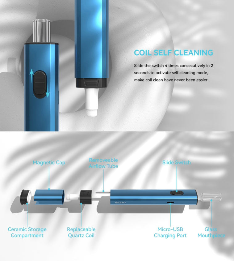 RELEAFY® SLIDR KIT Vaporizer Releafy