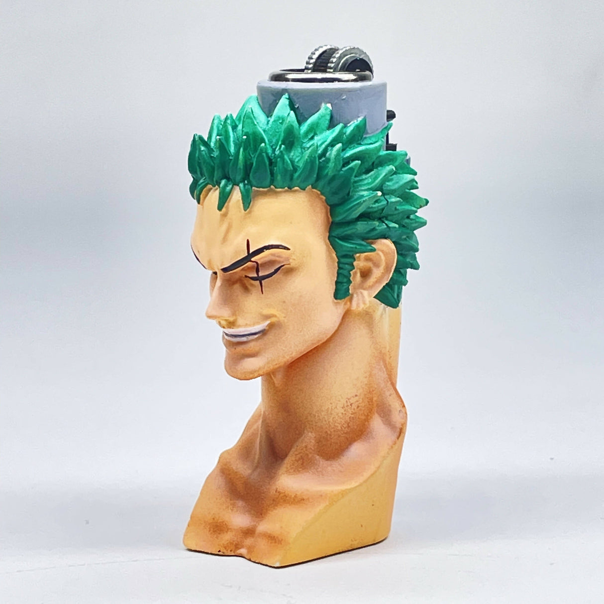 ONE PIECE Zoro Character 3D Lighter Case for Mini Clipper Lighter Accessory MAD LIGHTER SHOP