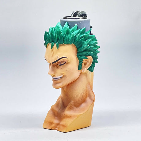 ONE PIECE Zoro Character 3D Lighter Case for Mini Clipper Lighter Accessory MAD LIGHTER SHOP