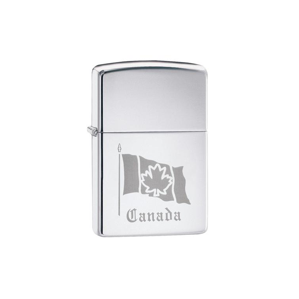 Zippo 32128 Flag of Canada 250 Souvenir · Licensed ONE