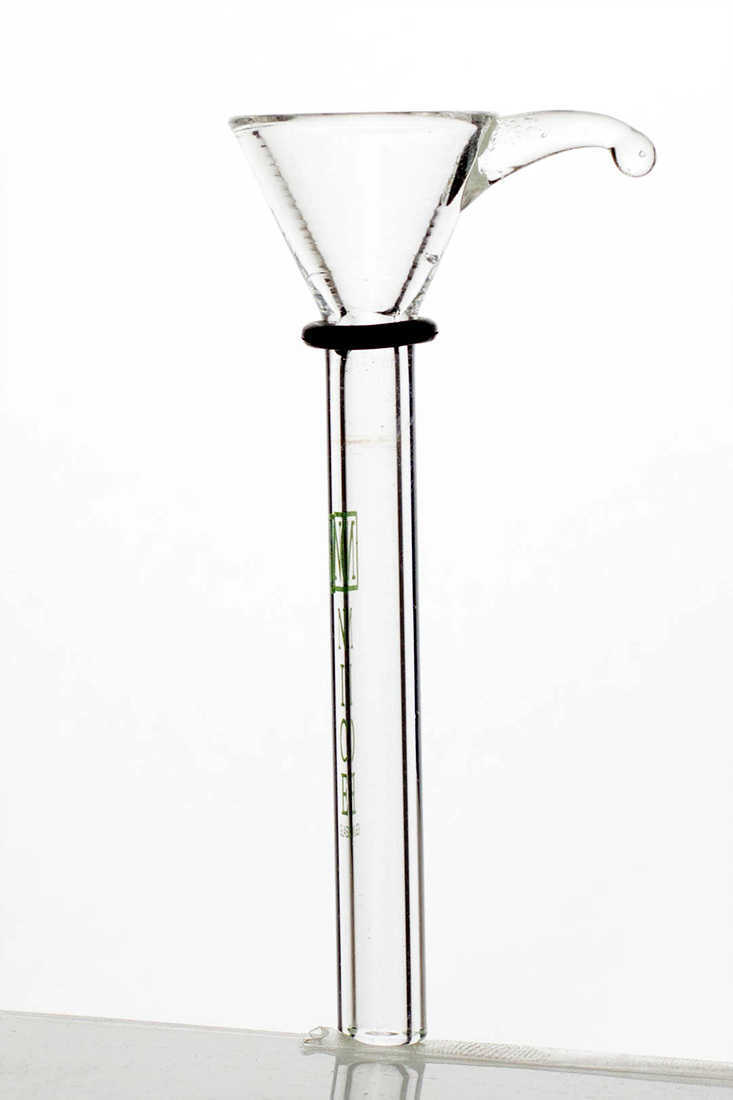 Glass bowl slide for 9 mm female joint Downstem · Bowlstem ONE 3.5"