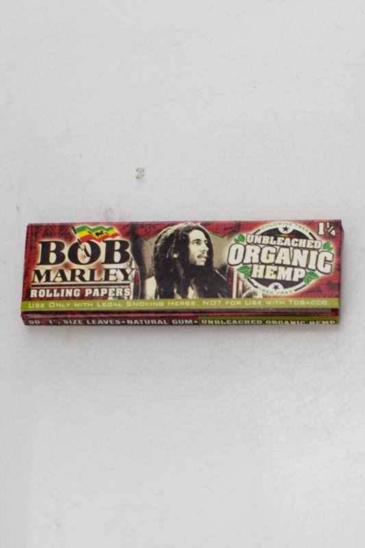 Bob Marley Organic Hemp paper 1 - 1/4" Size ONE 1 1/4"