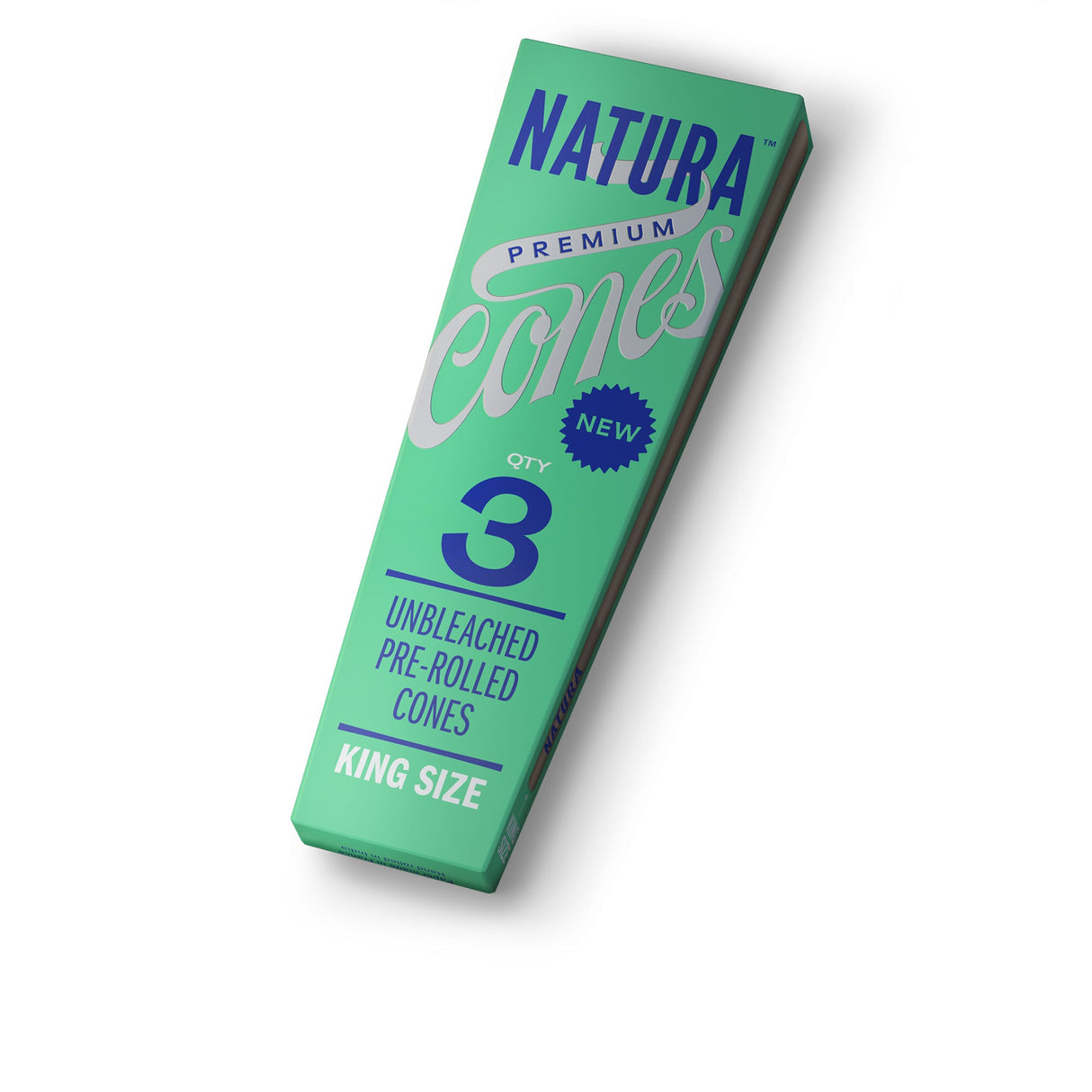Natura – Unbleached Brown Pre-Rolled Cones Box of 32 Pre-rolled Cone (Display Pack) NATURA