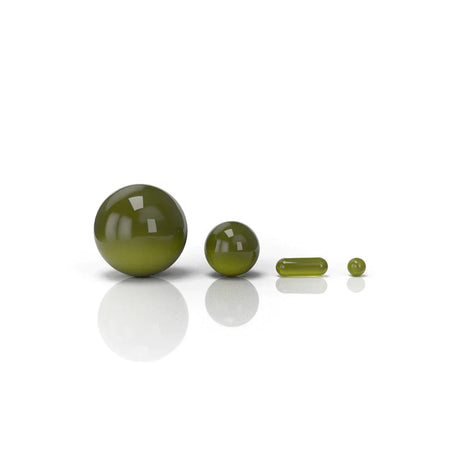 Honeybee Herb | DAB MARBLE SETS - 4 PIECE Cap · Dabber · Insert · Clip · Nail Honeybee Herb Amber