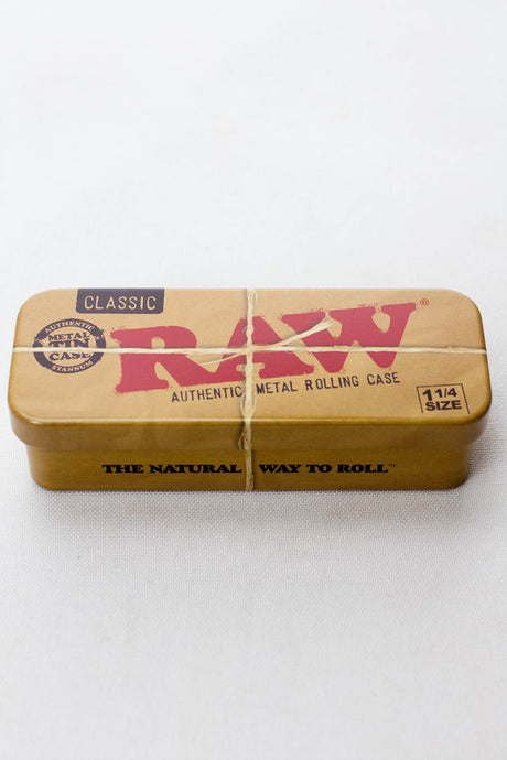 Raw 1-1/4 roll caddy metal roll case Case ONE