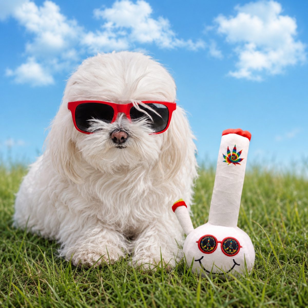 Billie Bong | 420 Dog Toy & Collectible Plush For Pet PAW20