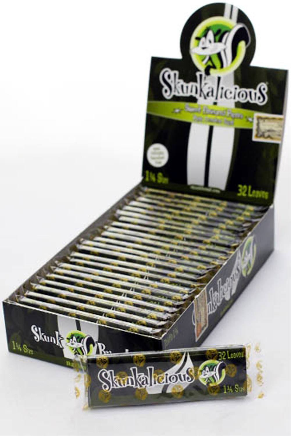 Skunk Brand sneaky delicious flavors papers 1 - 1/4" Size ONE Skunkalicious