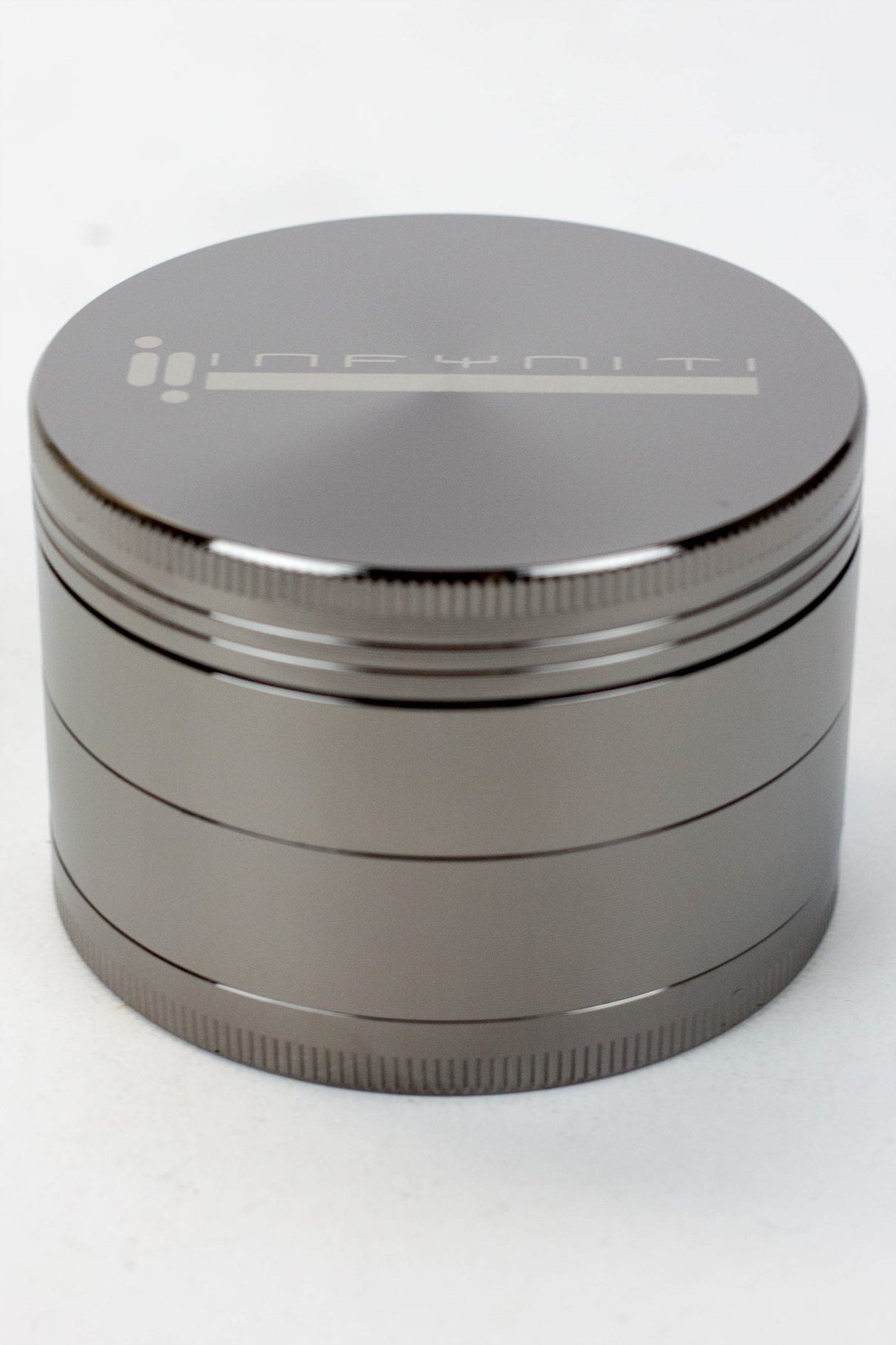Infyniti 4 parts metal herb grinder ( GR5640 ) Regular Grinder ONE Gun Metal