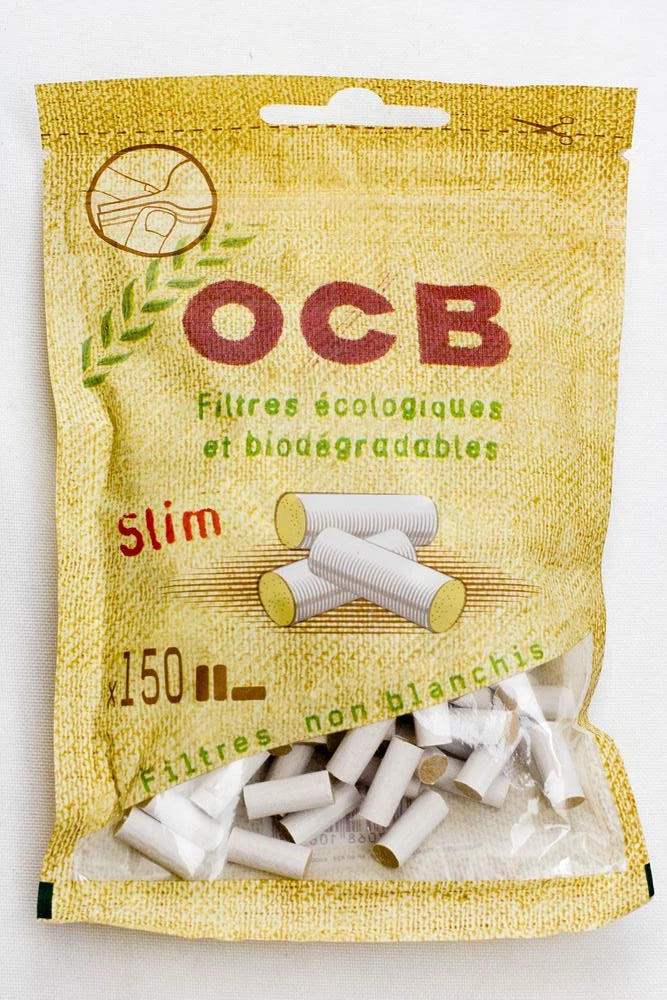 OCB Slim Filters ecopaper filters Filter Tip ONE