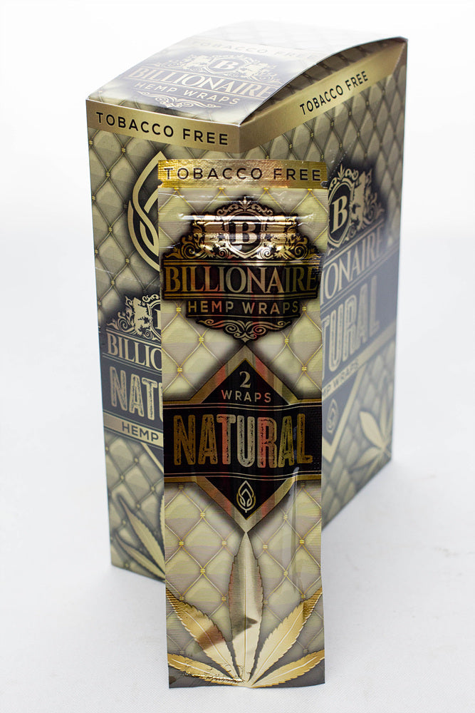 Billionaire Hemp Wraps display Leaf Wrap ONE Natural