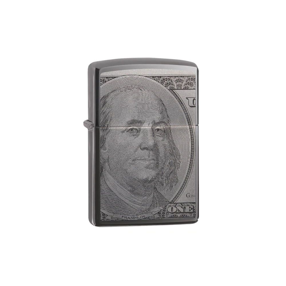 Zippo 49025 Currency Design Zippo Lighter ONE