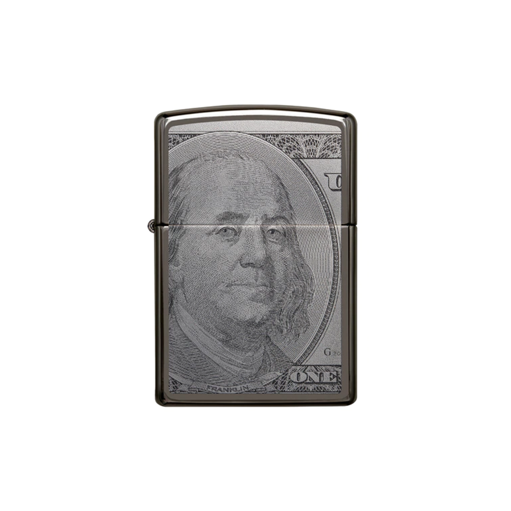 Zippo 49025 Currency Design Zippo Lighter ONE