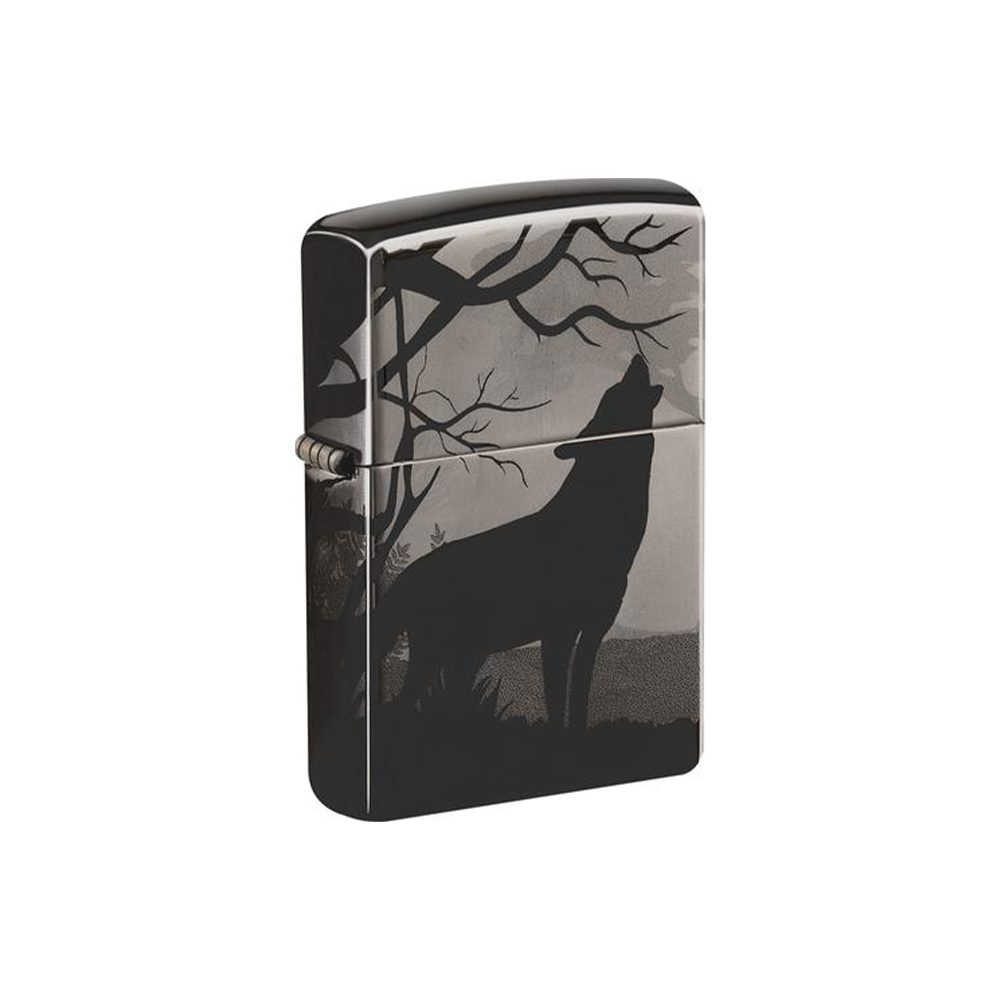 Zippo 49188 Wolves Design Zippo Lighter ONE