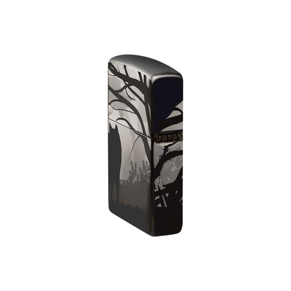 Zippo 49188 Wolves Design Zippo Lighter ONE