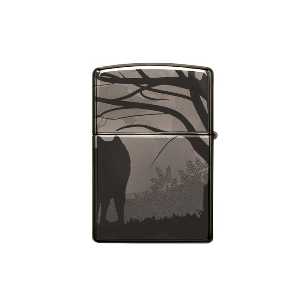 Zippo 49188 Wolves Design Zippo Lighter ONE