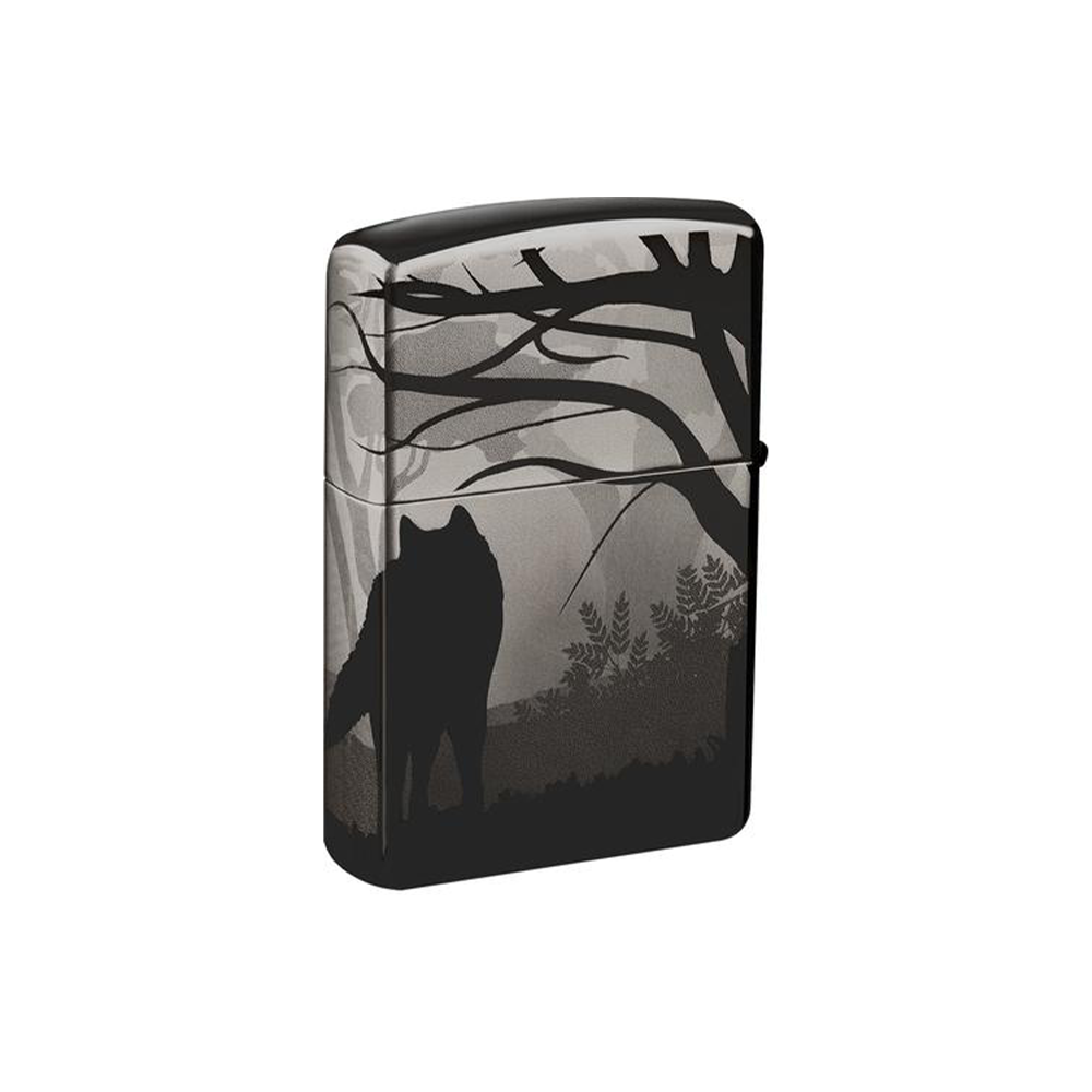 Zippo 49188 Wolves Design Zippo Lighter ONE