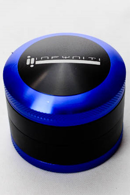 Infyniti 4 parts Aluminium grinder ( GR7601 ) Regular Grinder ONE Blue