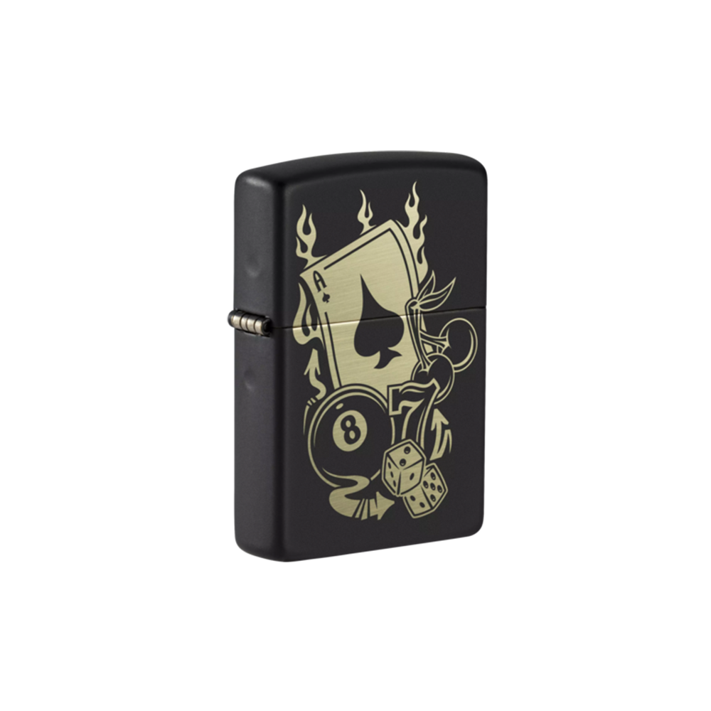 Zippo 49257 Gambling Design Zippo Lighter ONE