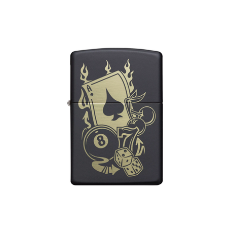 Zippo 49257 Gambling Design Zippo Lighter ONE