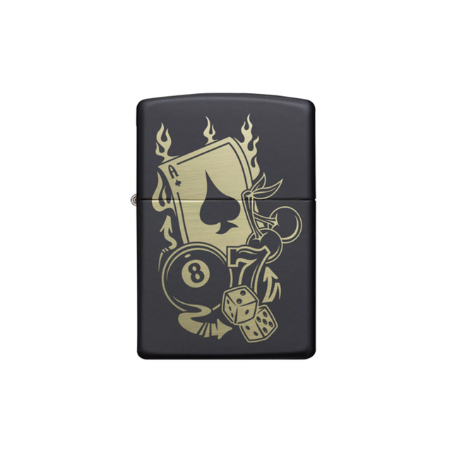 Zippo 49257 Gambling Design Zippo Lighter ONE