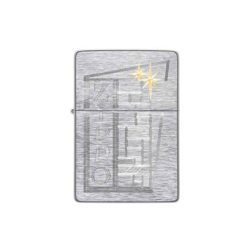 Zippo 49801 Retro Zippo Design Zippo Lighter ONE
