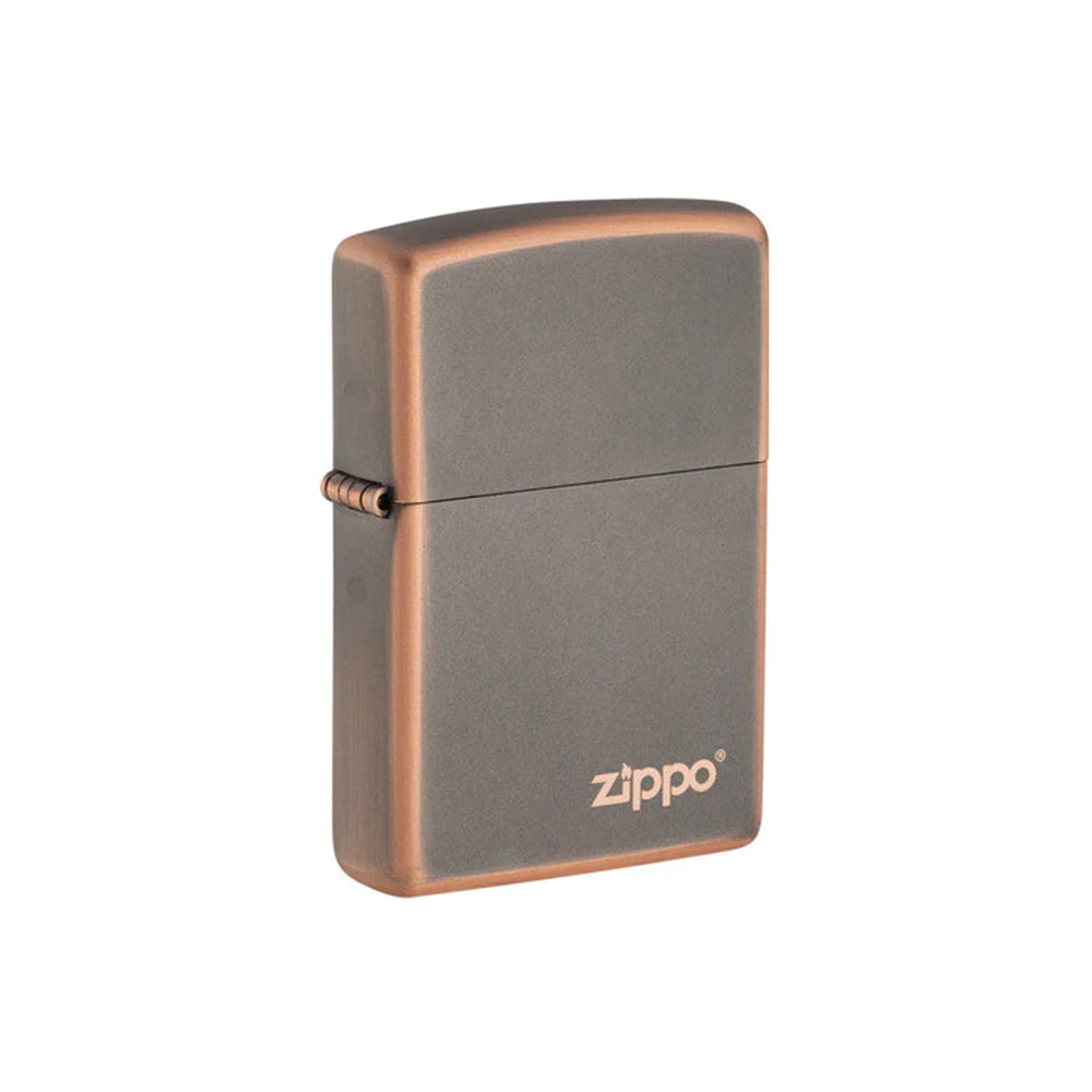 Zippo 49839ZL Rustic Bronze with Zippo logo Zippo Lighter ONE