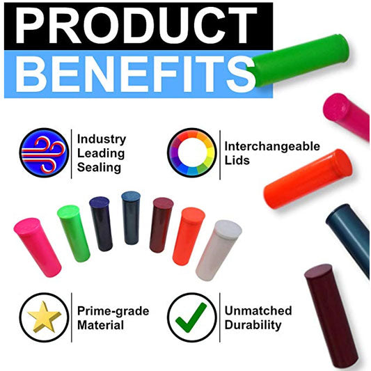 Alltrapod - Fully Smell Proof, Water Proof Containers - Bundle of 6 Tube ONE