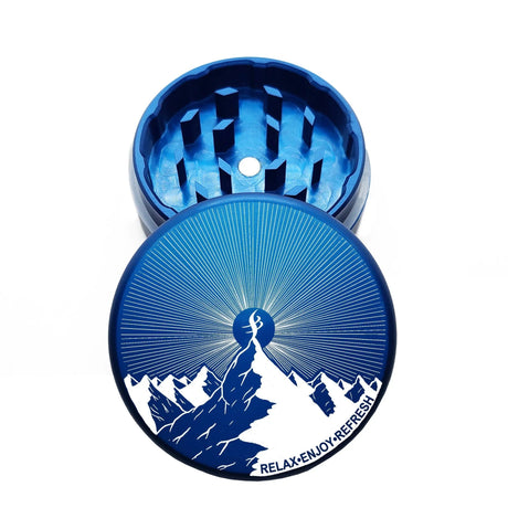 4SCORE®️ x Tahoe Grinder Co. USA made 2 PCS Herb Grinder - Limited Edition Regular Grinder 4SCORE™ Blue-Mountain
