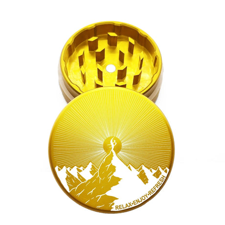 4SCORE®️ x Tahoe Grinder Co. USA made 2 PCS Herb Grinder - Limited Edition Regular Grinder 4SCORE™ Gold-Mountain