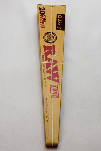 RAW 20 Stage Rawket Launcher Pre-rolled Cone (Bulk / Tower) ONE