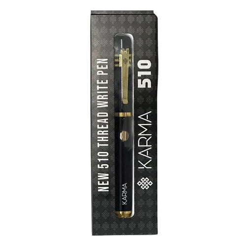 Karma | 510 Pen Battery with Discreet writing attachment 510 Battery Smoking Cat Distribution