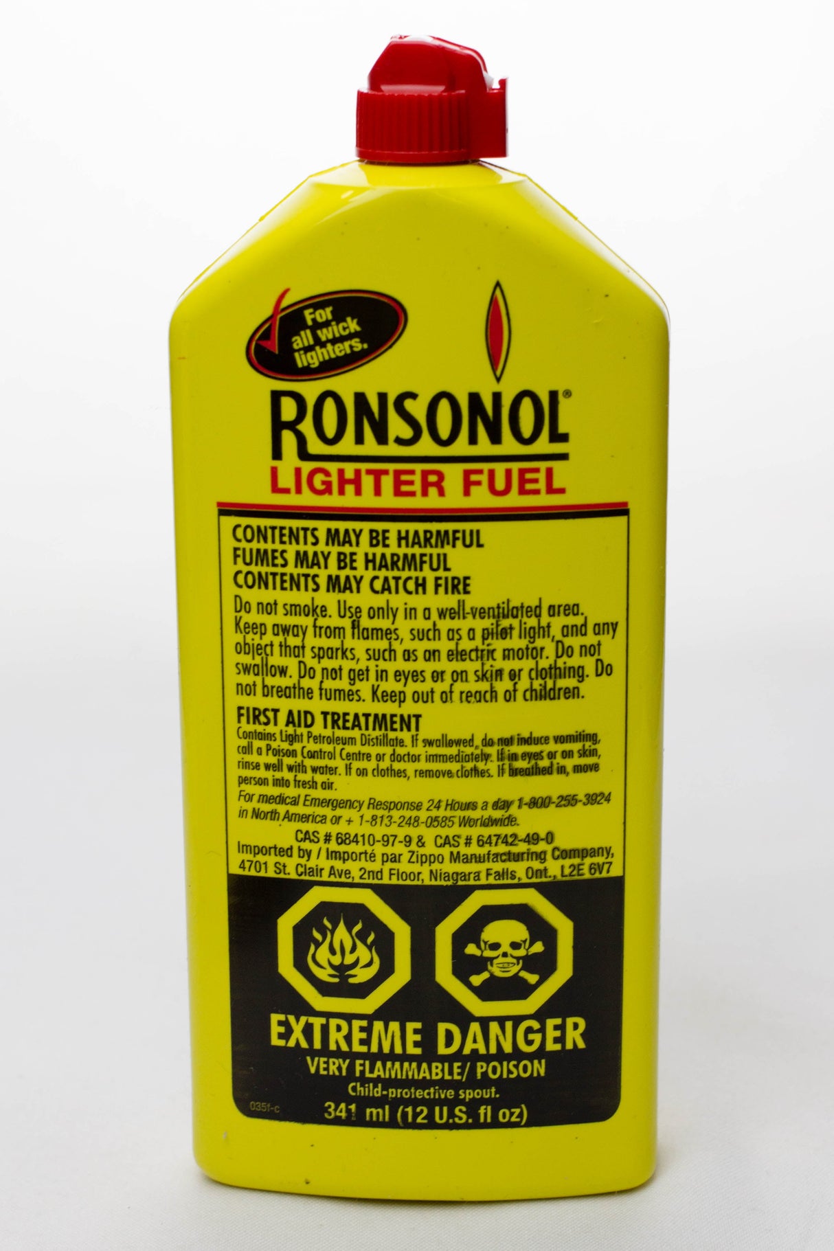 Ronsonol Fuel Butane · Fluid ONE 341 ml (12 oz)