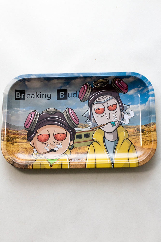 Smoke Arsenal Medium Rolling Tray-New Tray ONE Breaking Bud
