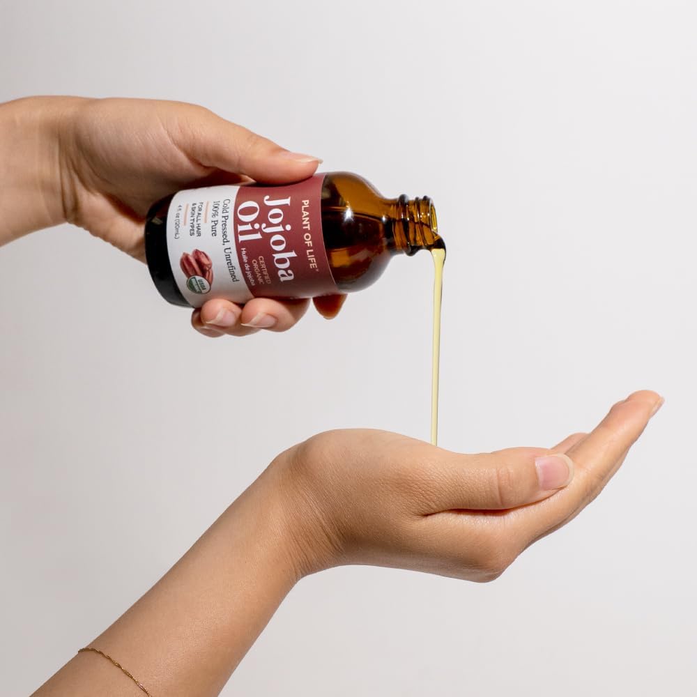Plant of Life | Organic Jojoba Oil for strengthening Hair & Skin (120ml) Skincare Neo Wholesale Co.
