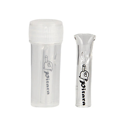 Smoke Pitara - GLASS ROLLING TIPS Filter Tip Smoke Pitara Flat End 5 Pcs