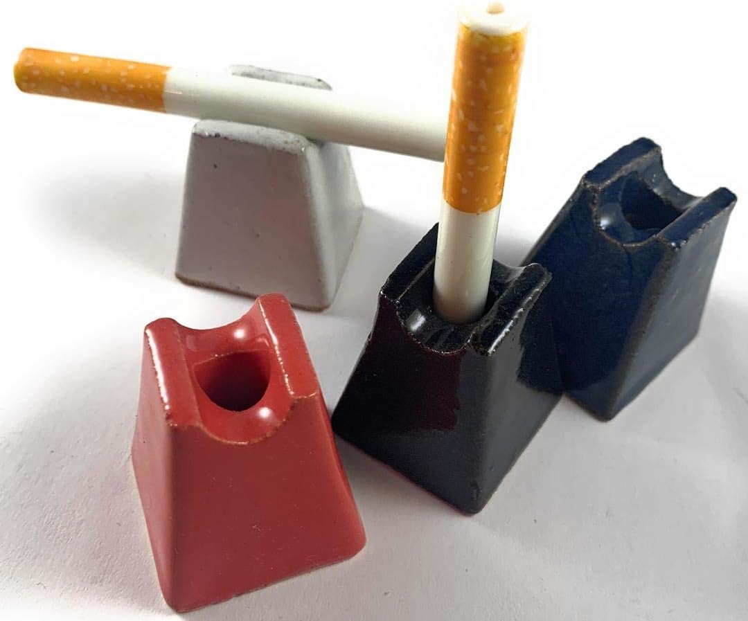 Snuffer Porcelain Cigarette Extinguishers display of 24 Ceramic Ashtray NIBO Distribution