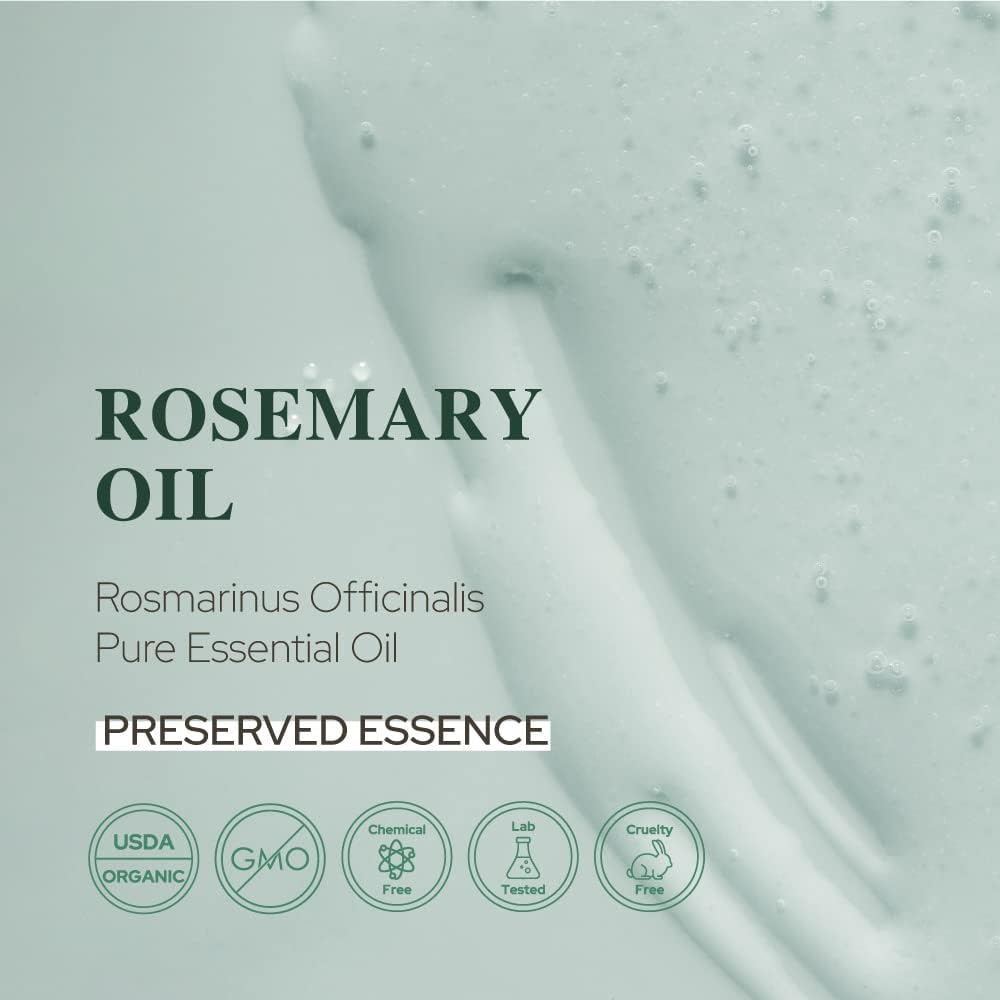 Plant of Life | Rosemary Essential Oil for Aromatherapy Hair, Skin, & Nails (2 oz / 60mL) Skincare Neo Wholesale Co.
