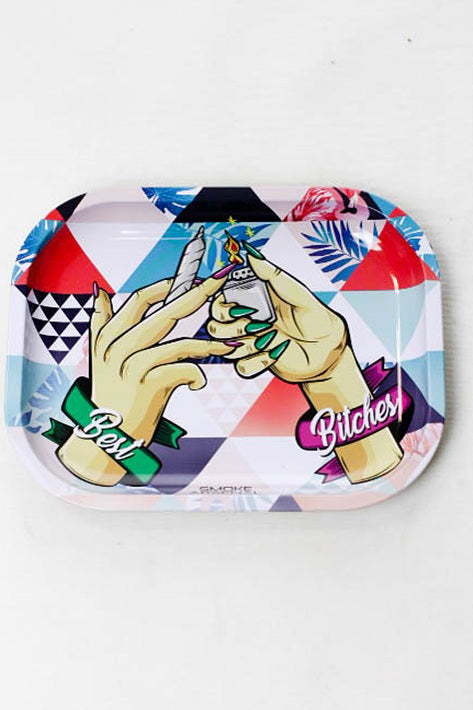 Smoke Arsenal Rolling mini Tray Tray ONE Best bitches