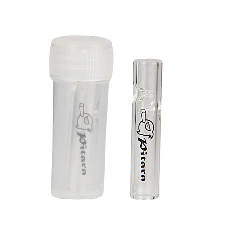 Smoke Pitara - GLASS ROLLING TIPS Filter Tip Smoke Pitara Thin Round End 5 Pcs