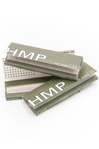 HMP Organic Hemp rolling paper 1 - 1/4" Size ONE 1 1/4"