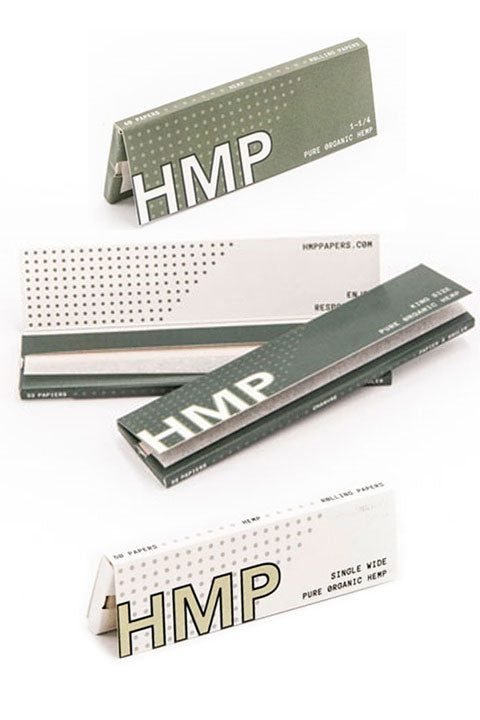 HMP Organic Hemp rolling paper 1 - 1/4" Size ONE