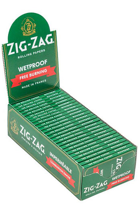 Zig Zag Free burning Wetproof Kutcorners Single Wide Size ONE