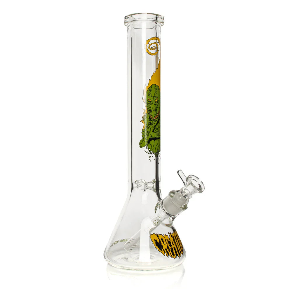 GEAR Premium® | 15" 7mm Thick Goblin Beaker Base Water Pipe Glass Bong Smoking Cat Distribution