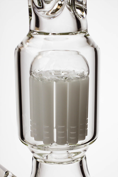 17.5" Genie 10-arm 9 mm colored bottom glass bong ( GE4180 ) Glass Bong ONE