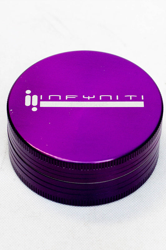 Infyniti 2 parts metal herb grinder ( GR5623 ) Regular Grinder ONE Purple