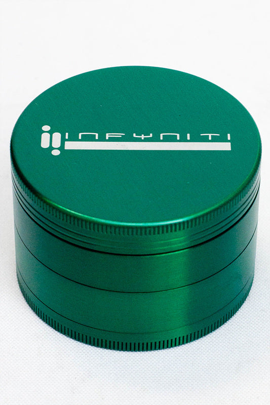 Infyniti 4 parts metal herb grinder ( GR6345 ) Regular Grinder ONE Green