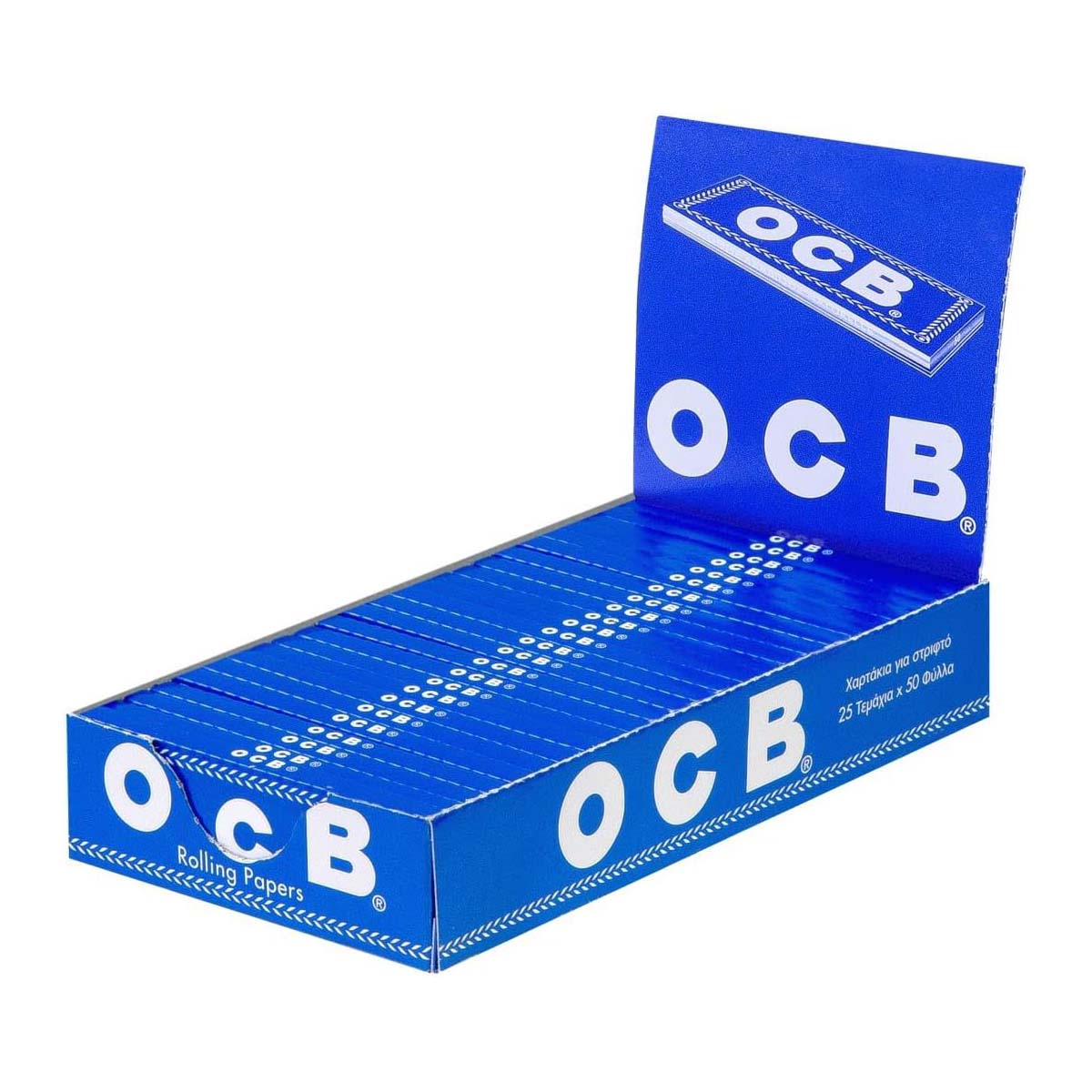 OCB | Blue 1 1/4 - 25 packs 1 - 1/4" Size ONE