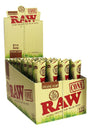 Raw organic cone 1 1/4 Pre-rolled Cone (Display Pack) ONE